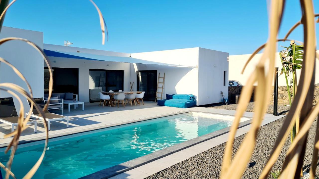 Villa Valentina, Piscine Chauffee Et Serenite Lajares Bagian luar foto