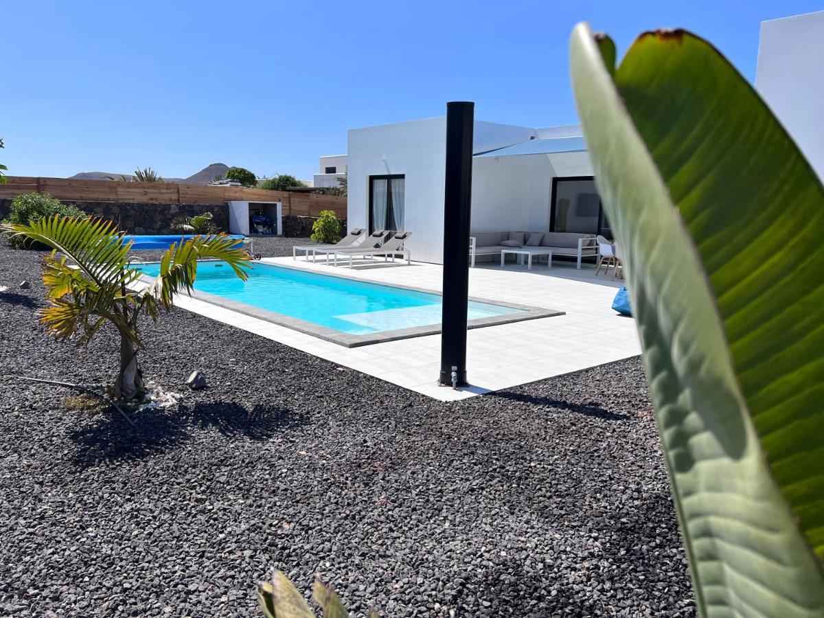 Villa Valentina, Piscine Chauffee Et Serenite Lajares Bagian luar foto