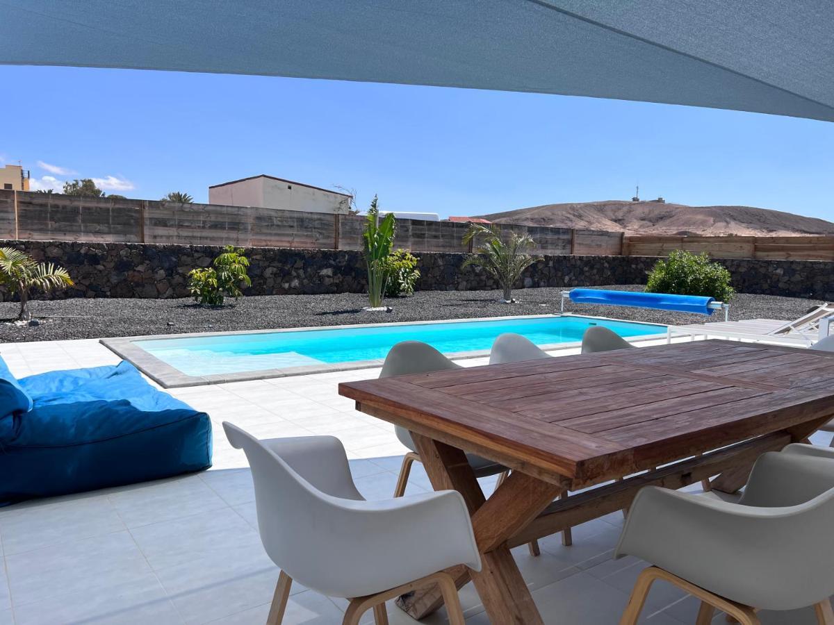 Villa Valentina, Piscine Chauffee Et Serenite Lajares Bagian luar foto