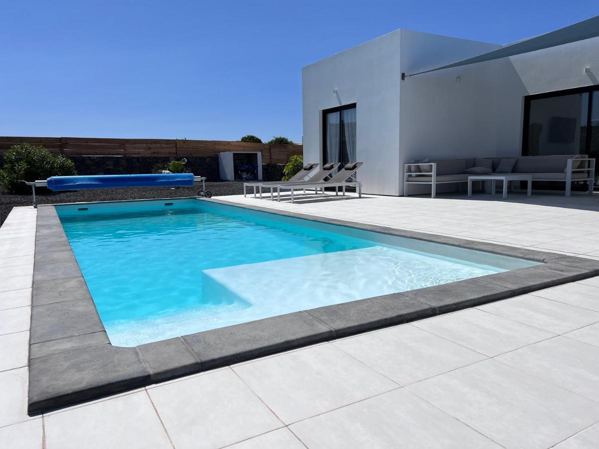 Villa Valentina, Piscine Chauffee Et Serenite Lajares Bagian luar foto